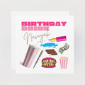 BIRTHDAY DRINK (GREETING CARD)